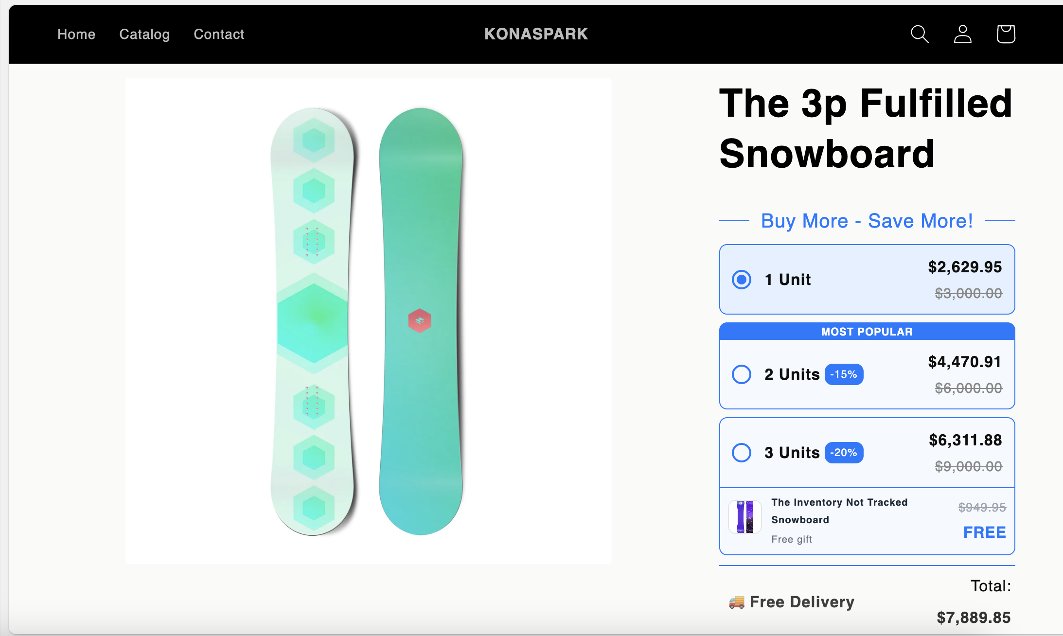 Kona Spark Bundles live demo